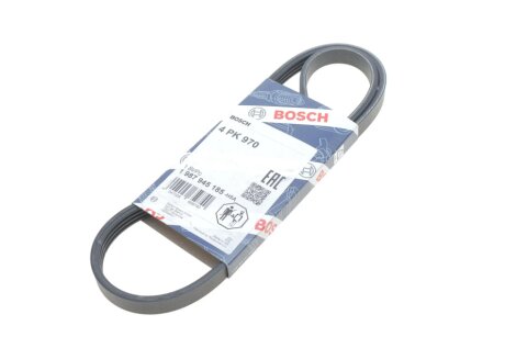 4PK970 Поліклиновий ремінь BMW 5 (G30, F90), X3 (G01, F97, G08), KIA, MITSUBISHI bosch 1987945185
