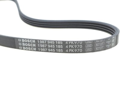 4PK970 Поліклиновий ремінь BMW 5 (G30, F90), X3 (G01, F97, G08), KIA, MITSUBISHI bosch 1987945185