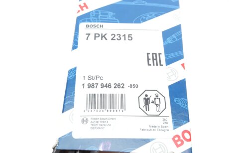 Ремінь поліклиновий bosch 1987946262