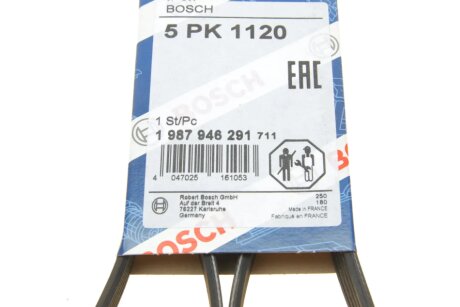 Доріжковий пас bosch 1987946291