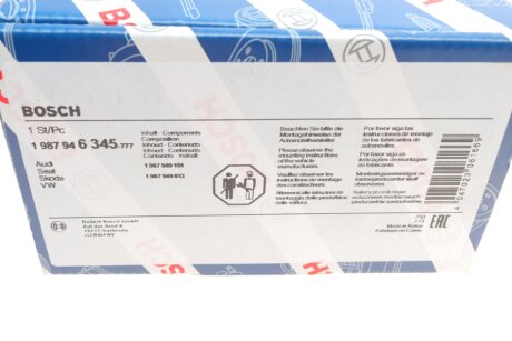 К-Т ЗУБЧАТИХ РЕМЕНІВ+ РОЛИКИ bosch 1987946345