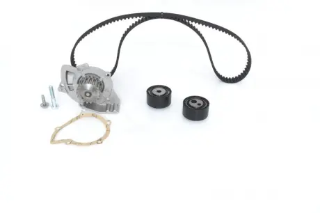 BOSCH CITROEN К-кт. грм. (ремінь + 2шт ролики + помпа + кріплення) JUMPER 02-, PEUGEOT BOXER 2.2 HDi bosch 1987946411