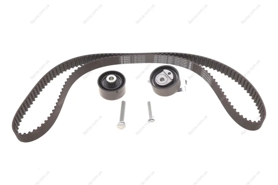 BOSCH К-кт. ГРМ (рем.+ 2шт. ролика + кріплення) Peugeot 407 1.8/2.0/2.2 Citroen C5 1.8 2.0 Bosch 1987946753 (фото 1)