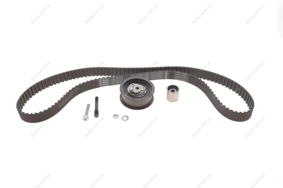 BOSCH AUDI К-т ГРМ (рем. + 2шт. ролика + кріплення) 1,9TDI VW 1,9TD/TDI/SDI SEAT 1,9TD/TDI bosch 1987946768