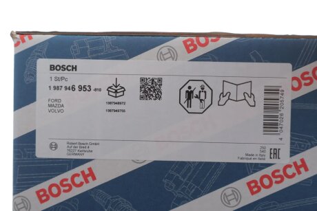 Комплект ГРМ, пас+ролик+помпа bosch 1987946953