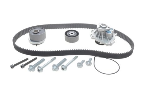 OPEL Комплект ГРМ (помпа + ремінь + 2 ролика + кріпл.) ASTRA G, ASTRA H 00- bosch 1987946956 на Опель Корса е