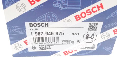 К-Т ЗУБЧАТИХ РЕМЕНІВ+ РОЛИКИ bosch 1987946975