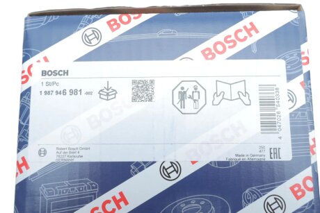 К-т ГРМ (помпа + ремень + ролік) NISSAN, RENAULT bosch 1987946981