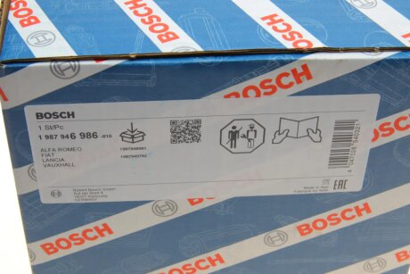 ЗУБЧАСТИЙ РЕМІНЬ + РОЛИКИ bosch 1987946986