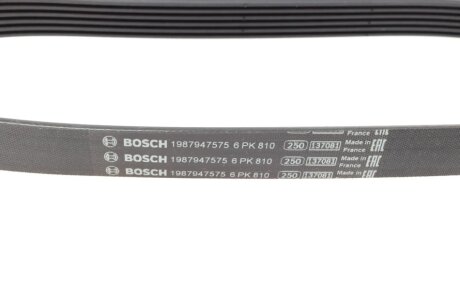 Ремінь поліклиновий bosch 1987947575