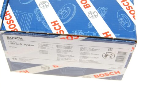 Комплект ГРМ (ремінь + ролик) bosch 1987948193