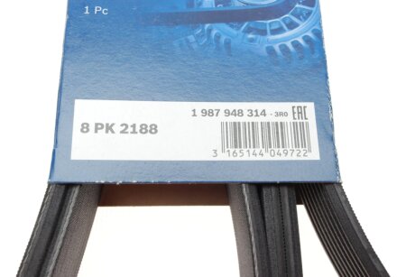 Доріжковий пас bosch 1987948314