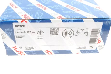 Роликовий модуль натягувача ременя (ролик, ремінь) bosch 1987948975