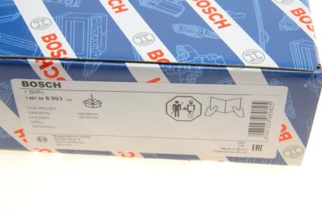 Роликовий модуль натягувача ременя (ролик, ремінь) bosch 1987948993