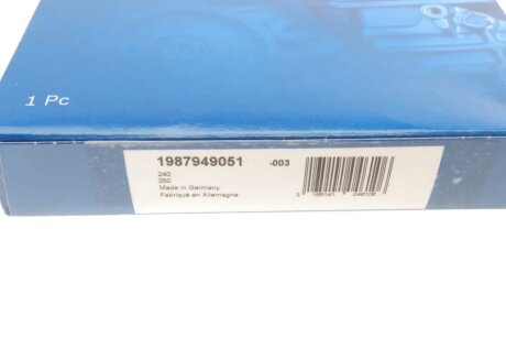 Ремінь ГРМ Z=101 bosch 1987949051