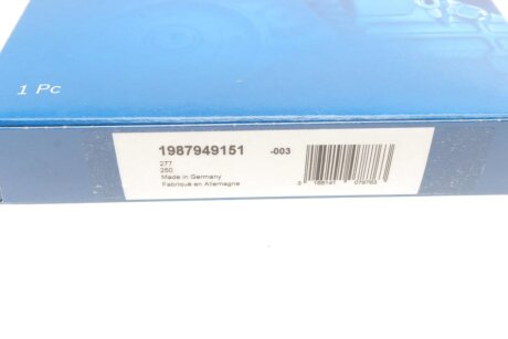 Ремінь зубчастий (довж. 60-150) bosch 1987949151