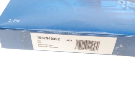 Ремінь зубчастий (довж. 60-150) bosch 1987949492