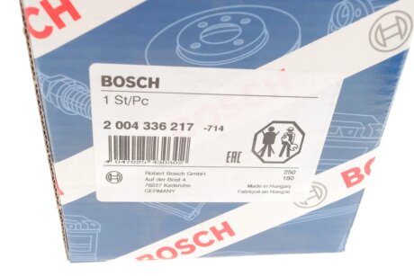 Щеткодержатель стартера bosch 2004336217