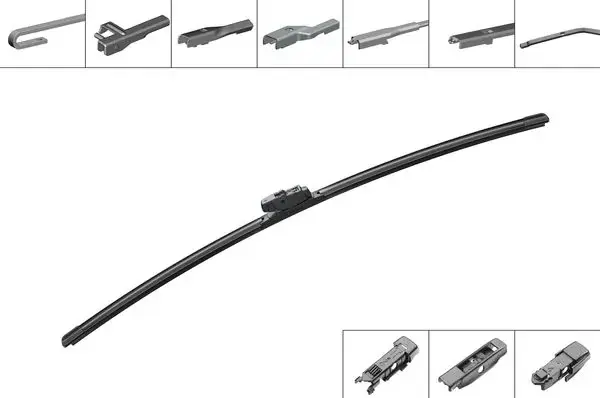 Щiтка склоочисника 700mm мультиадаптер bosch 3397015584