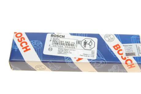 Комплект клапанов, инжектор CR, инжектор CR PEUGEOT/CITROEN 1,4 HDI bosch F00VC01342