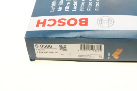 Фільтр повітря bosch F026400586