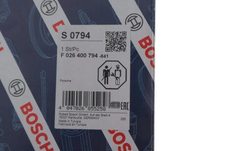 Фільтр повітря bosch F026400794