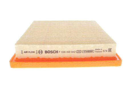 ВСТАВКА ПОВІТРЯНОГО ФІЛЬТРА bosch F026400842