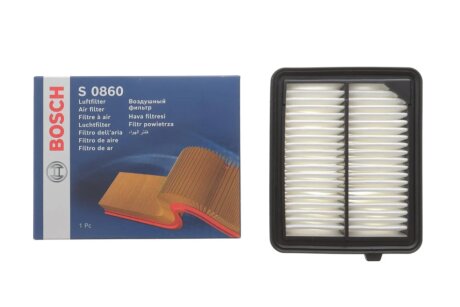 S0860 HONDA Повітряний фільтр CR-V V 2.0 e-CVT 18-, CR-V VI e:HEV 23- bosch F026400860