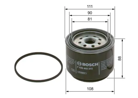Паливний фільтр Bosch F026402273
