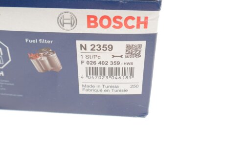 Фільтр паливний bosch F026402359