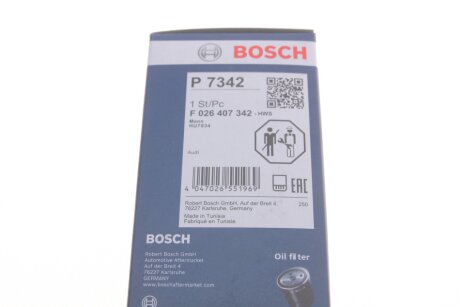 Р¤С–Р»СЊС‚СЂ РјР°СЃР»СЏРЅРёР№ bosch F026407342