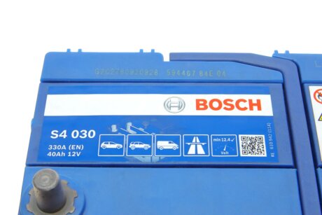 Акумулятор (акб) 40ah (ампер) bosch 0092S40300