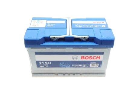 Аккумулятор (акб) 80ah (ампер) bosch 0092S40110