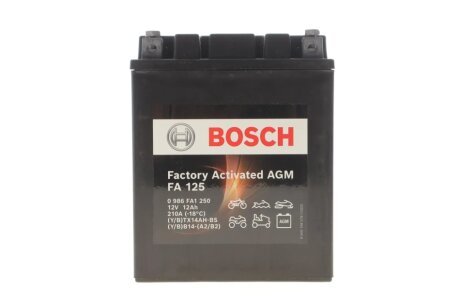 Аккумулятор (акб) автомобильный bosch DSC0986FA1250