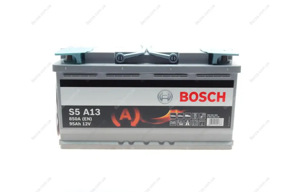 Аккумулятор 12V 95Ah 850A 175х190х353 Bosch 0 092 S5A 130 (фото 1)