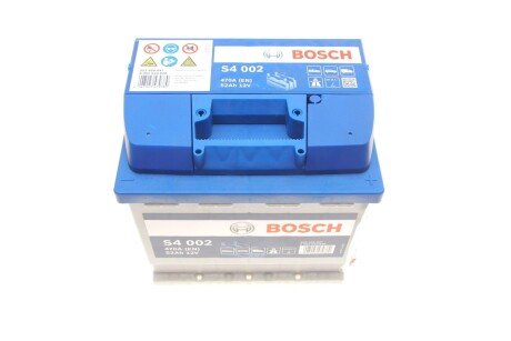 Аккумулятор (акб) 52ah (ампер) bosch 0092S40020