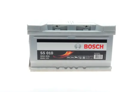 Аккумулятор S5 Silver Plus 12V 85Ah 800A [-/+] 315x175x175 Bosch 0 092 S50 100