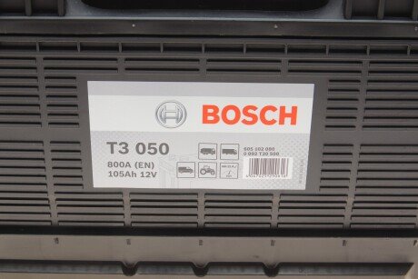 Автомобільний акумулятор 12 вольт bosch 0 092 T30 500