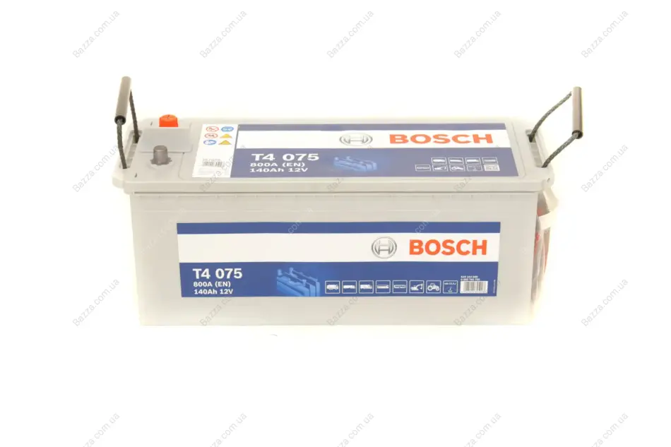Акумулятор 12В/140Аг/800А/35,76кг Bosch 0 092 T40 750 (фото 1)