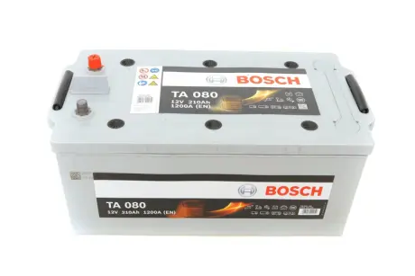 Акумулятор 12В/210Аг/1200А/61кг bosch 0092TA0800 Фиат Сиена