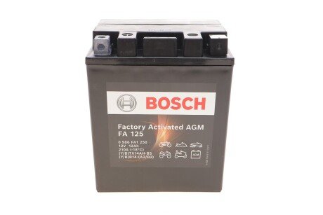 Автомобільний акумулятор 12 вольт bosch 0986FA1250