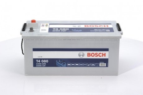 Акумулятор 12В/215Аг/1150А/56,75кг bosch 0 092 T40 800