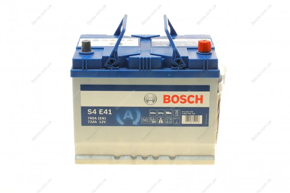 Акумуляторна батарея 72А bosch 0 092 S4E 410