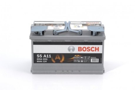 Акумуляторна батарея 80А bosch 0 092 S5A 110