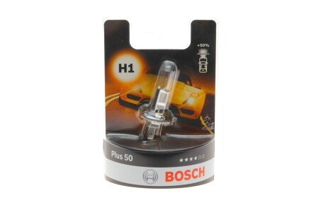 Автолампа (12V 55W H1 PLUS 50 SB блистер) bosch 1987301041 на Рено Гранд Сценик