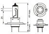 Автолампа (12V 55W H7 Xenon Blue блистер) bosch 1987301013