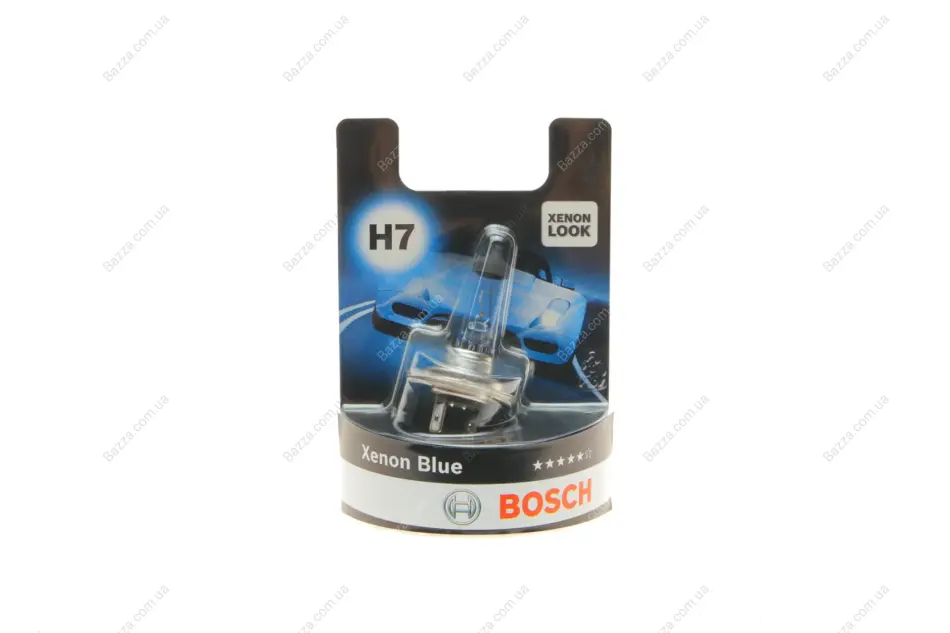 Автолампа (12V 55W H7 Xenon Blue блистер) Bosch 1987301013 (фото 1)