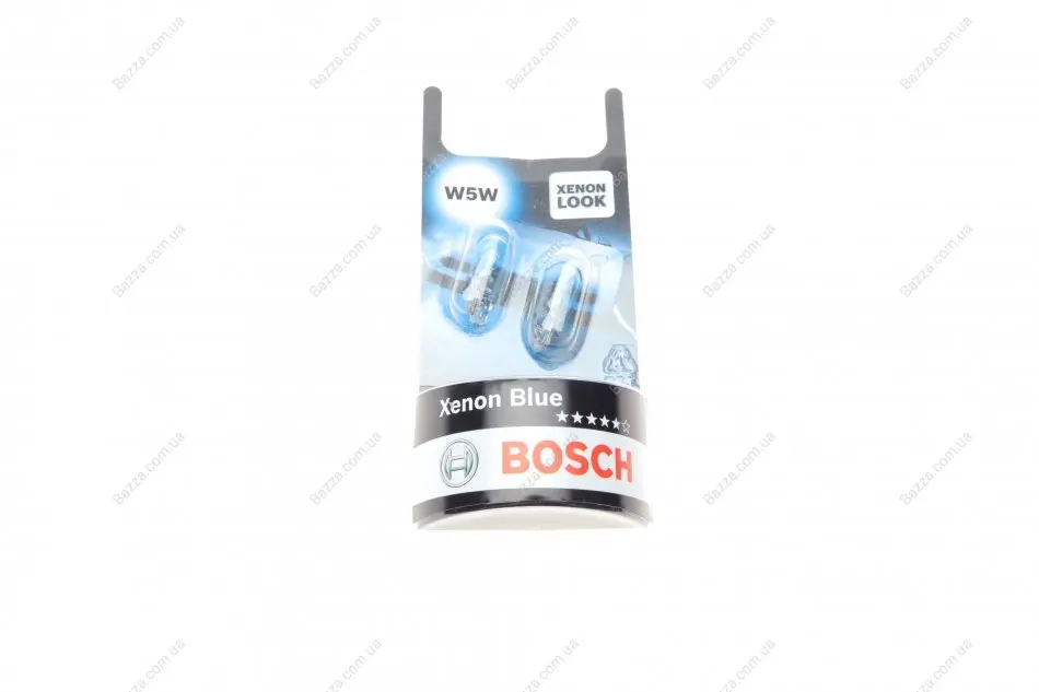 Автолампа (12V 5W W5W Xenon Blue блистер 2 шт) Bosch 1 987 301 033 (фото 1)