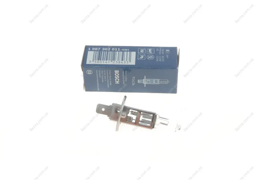 Автолампа галогенова 55W bosch 1 987 302 011