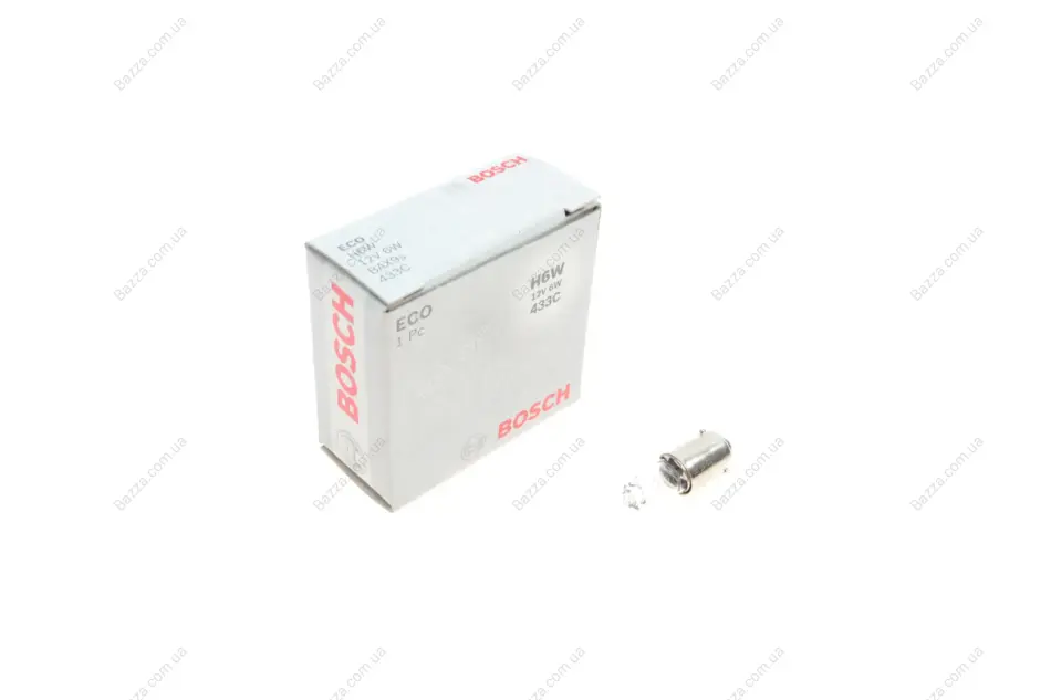 Автолампа (H6W 12V ECO) bosch 1987302809